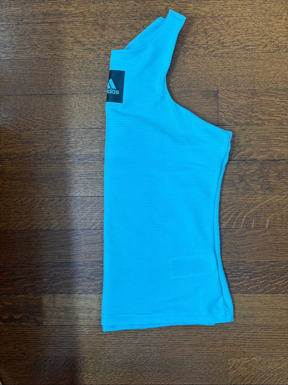 adidas Bright Aqua Graphic Racerback Tank - Picture 3 of 3